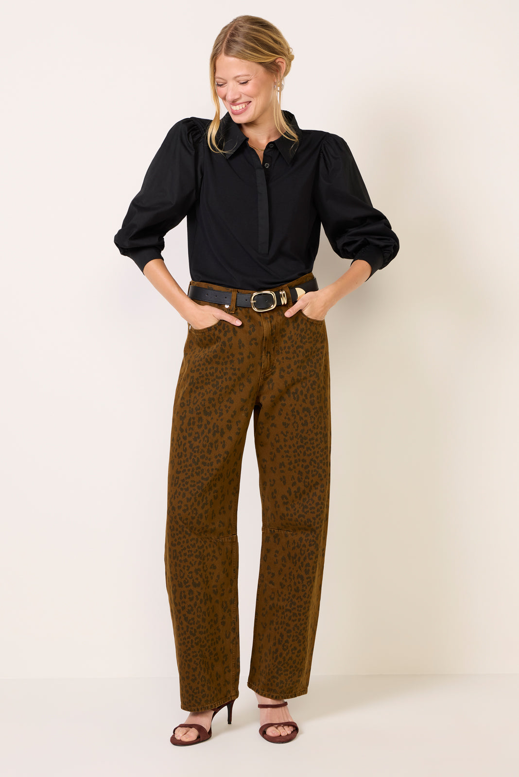 Nelly Mixed Media Top