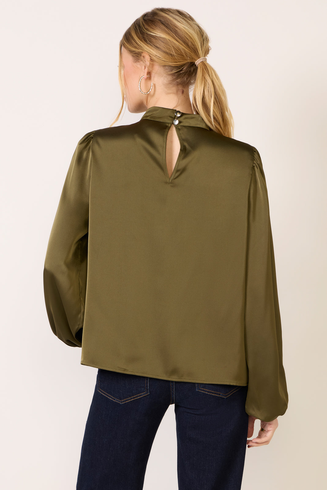 Clara Satin Blouse
