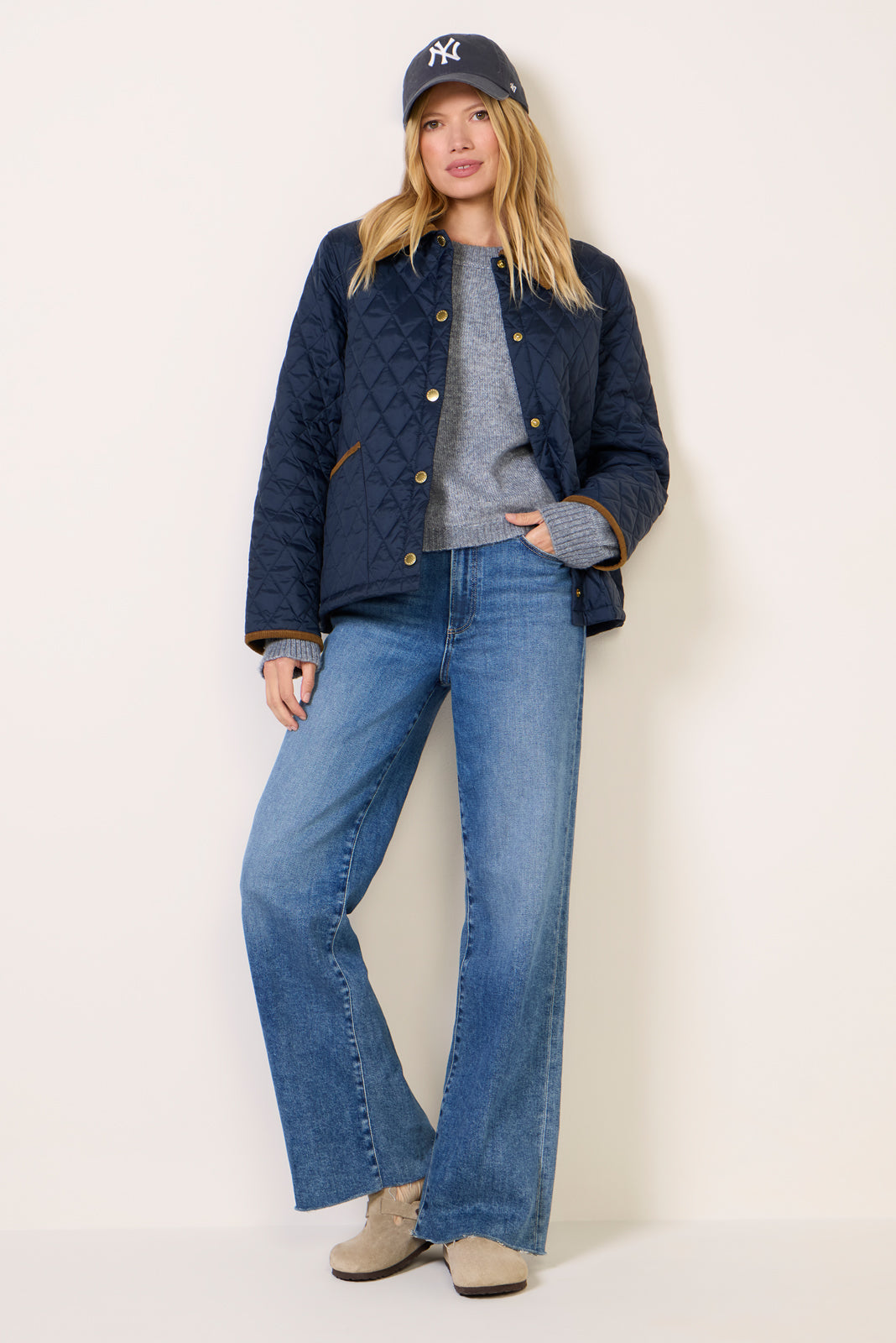 Icons Cropped Liddesdale Quilted Jacket