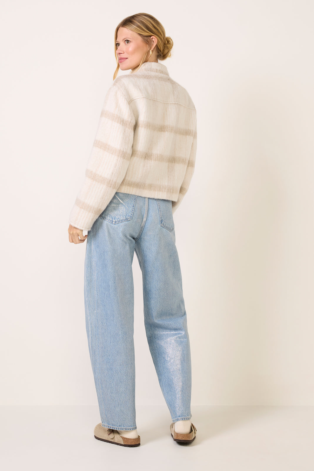 Wes Sparkle Barrel Jean