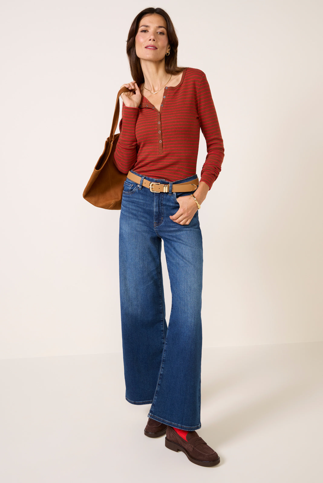 Stella Stripe Henley