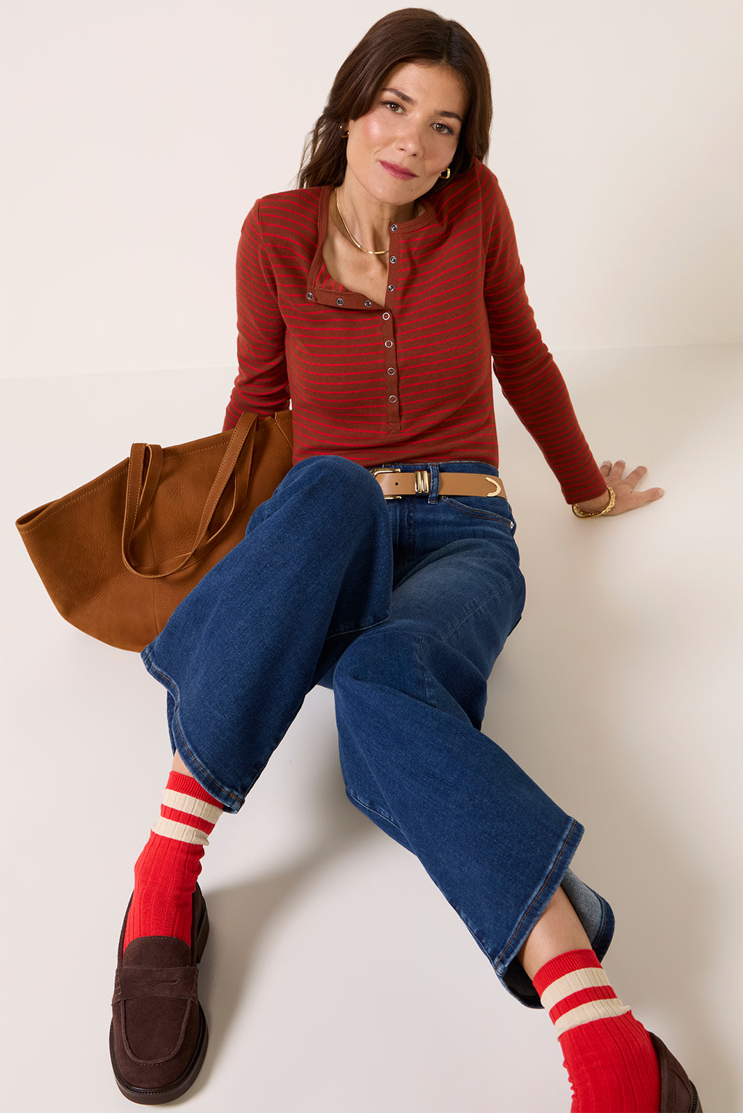 Stella Stripe Henley