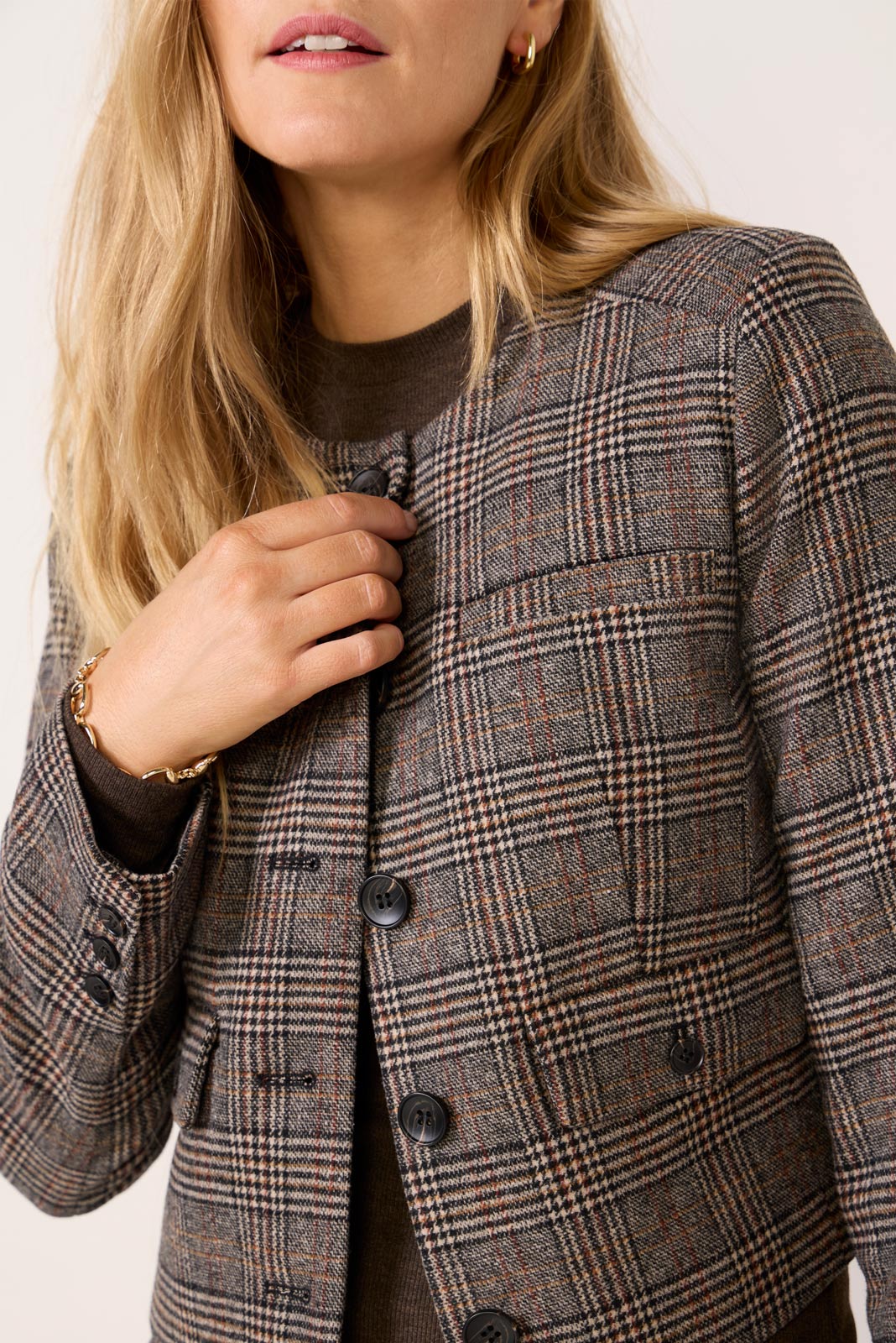 Ellie Plaid Jacket