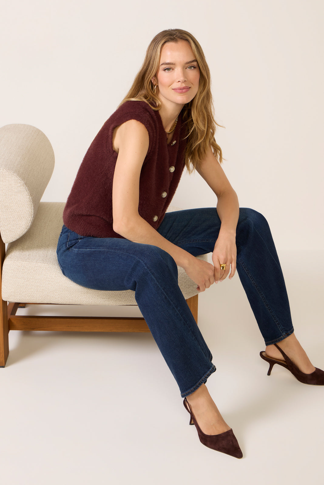 Kimberly Patch Pocket Bootcut Jean