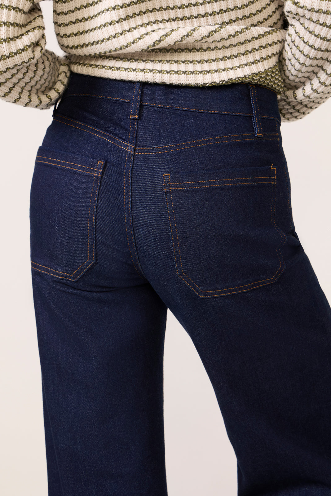 Slim Palazzo Modernist Pocket