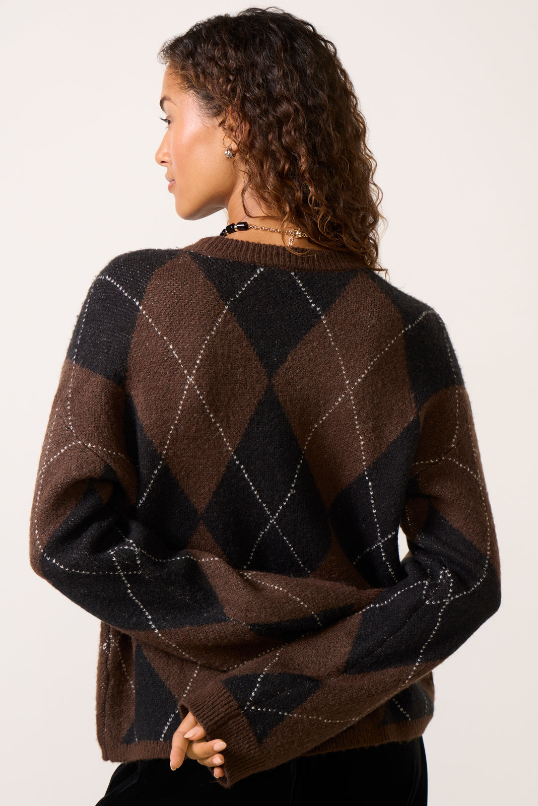 Argyle Pullover