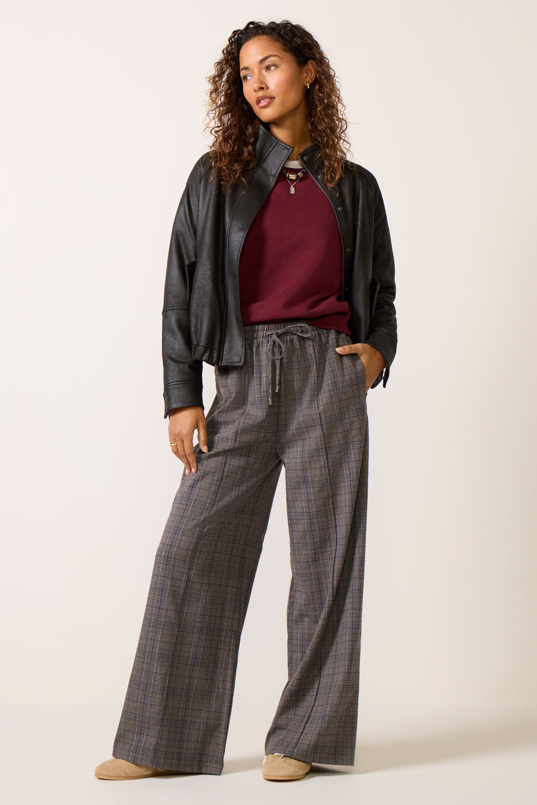 Tala Pintuck Trouser