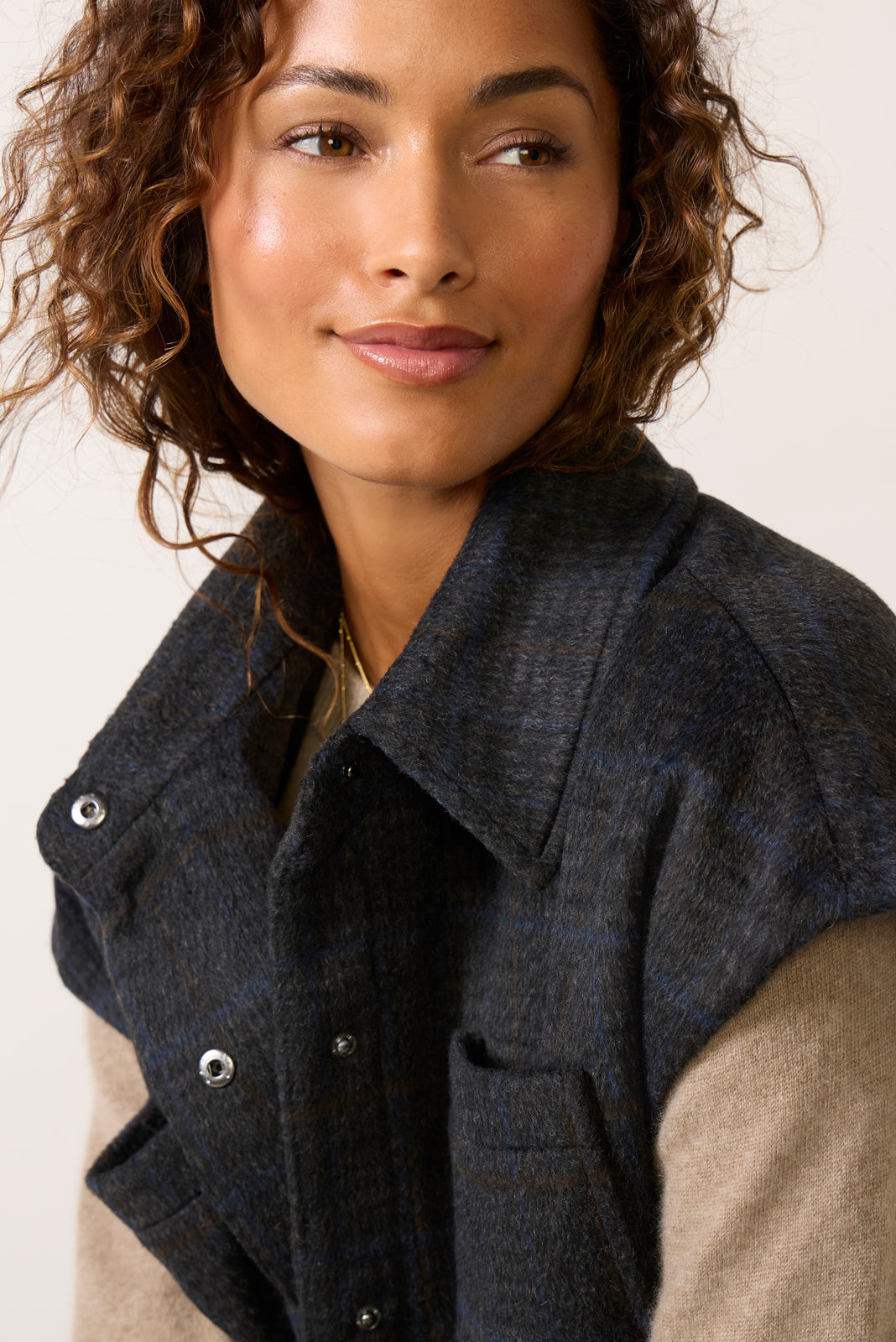 Xena Plaid Vest