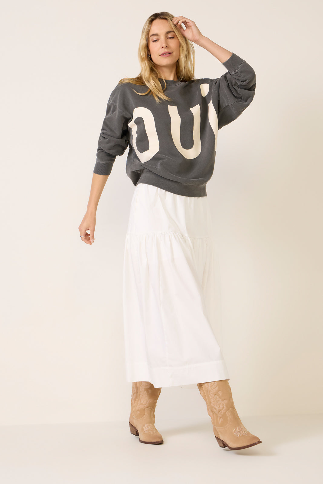 Grand Oui Oversized Sweatshirt