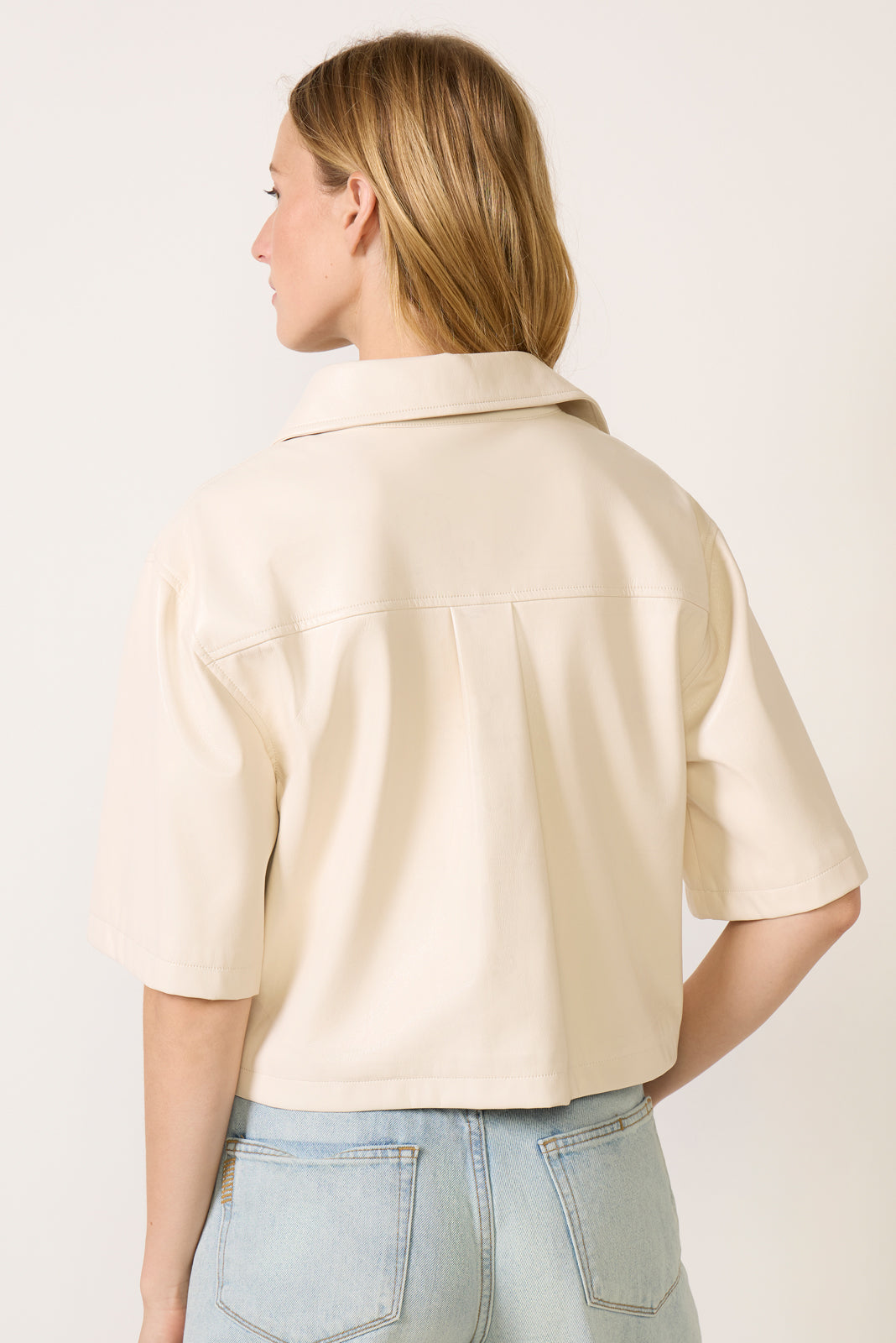 Clara Vegan Leather Jacket