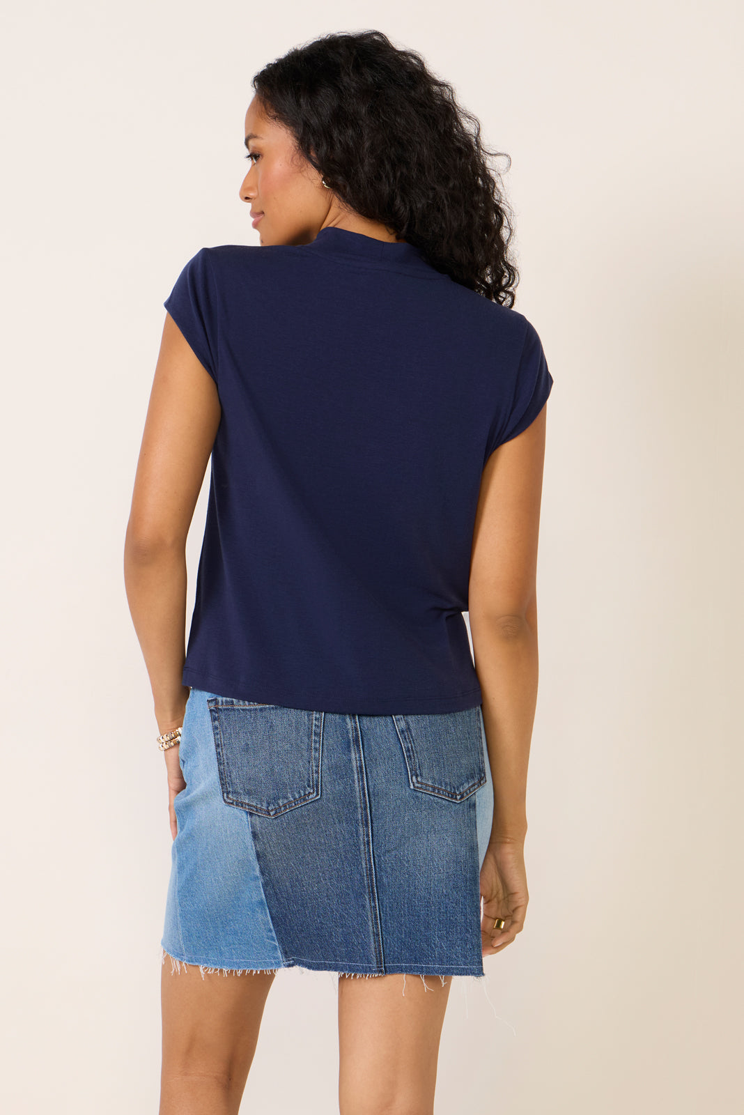 Giana Mock Neck Top