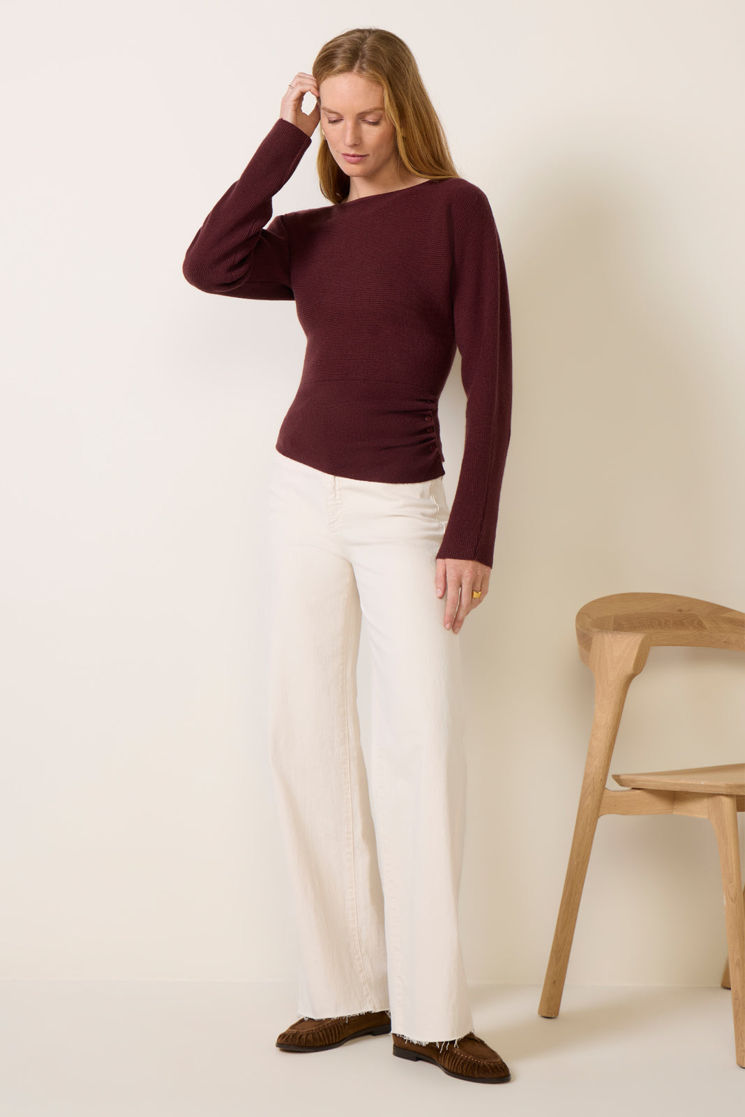 Miller Side-Cinch Sweater