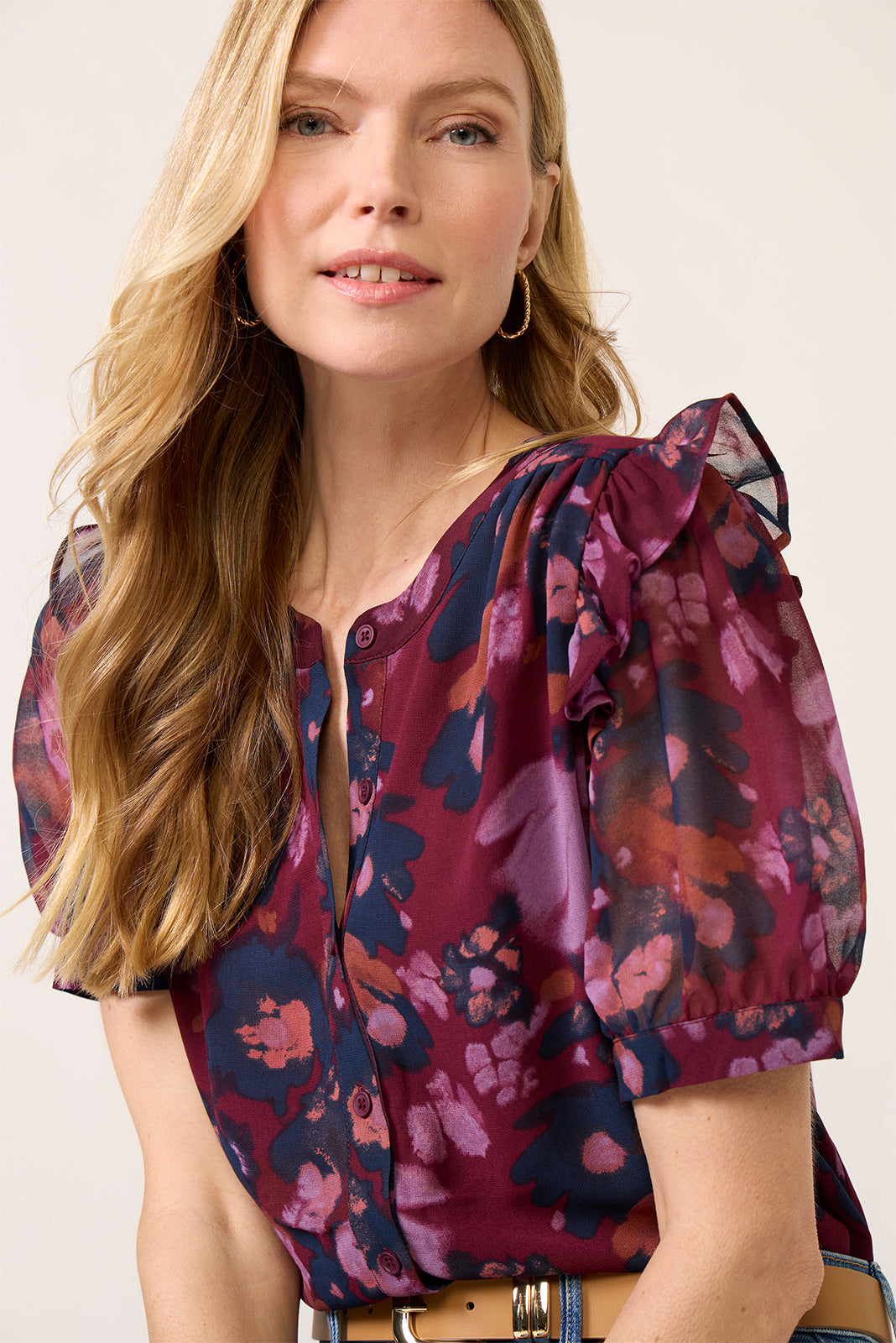 Lyra Flutter Blouse