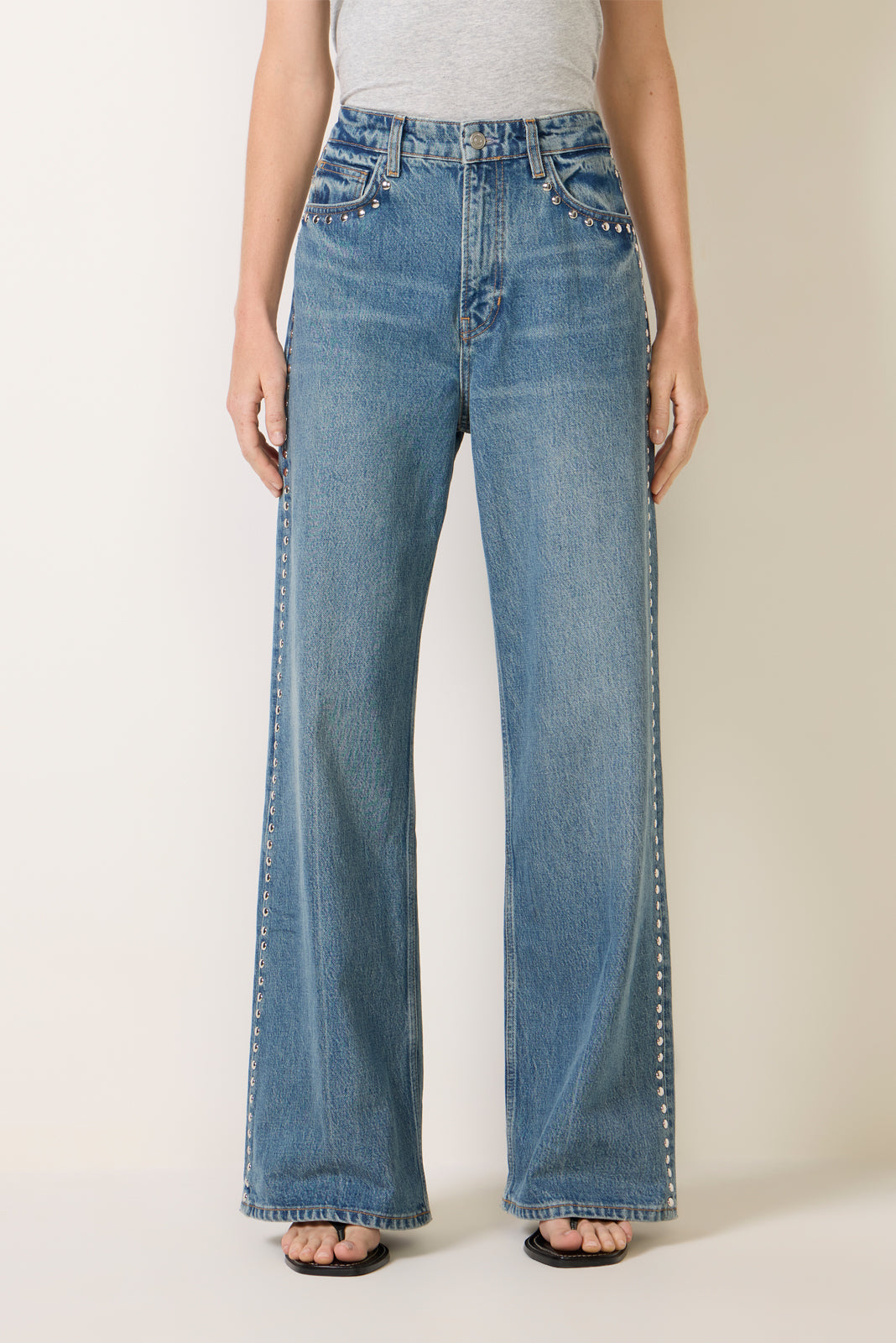 Cary High Rise Slouchy Wide Leg Jeans