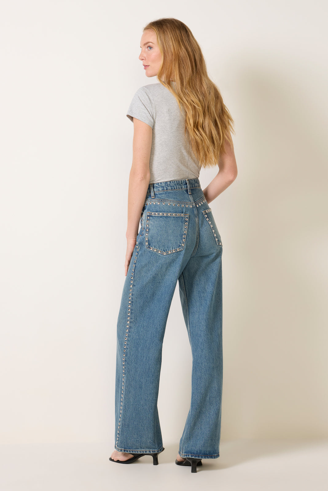 Cary High Rise Slouchy Wide Leg Jeans