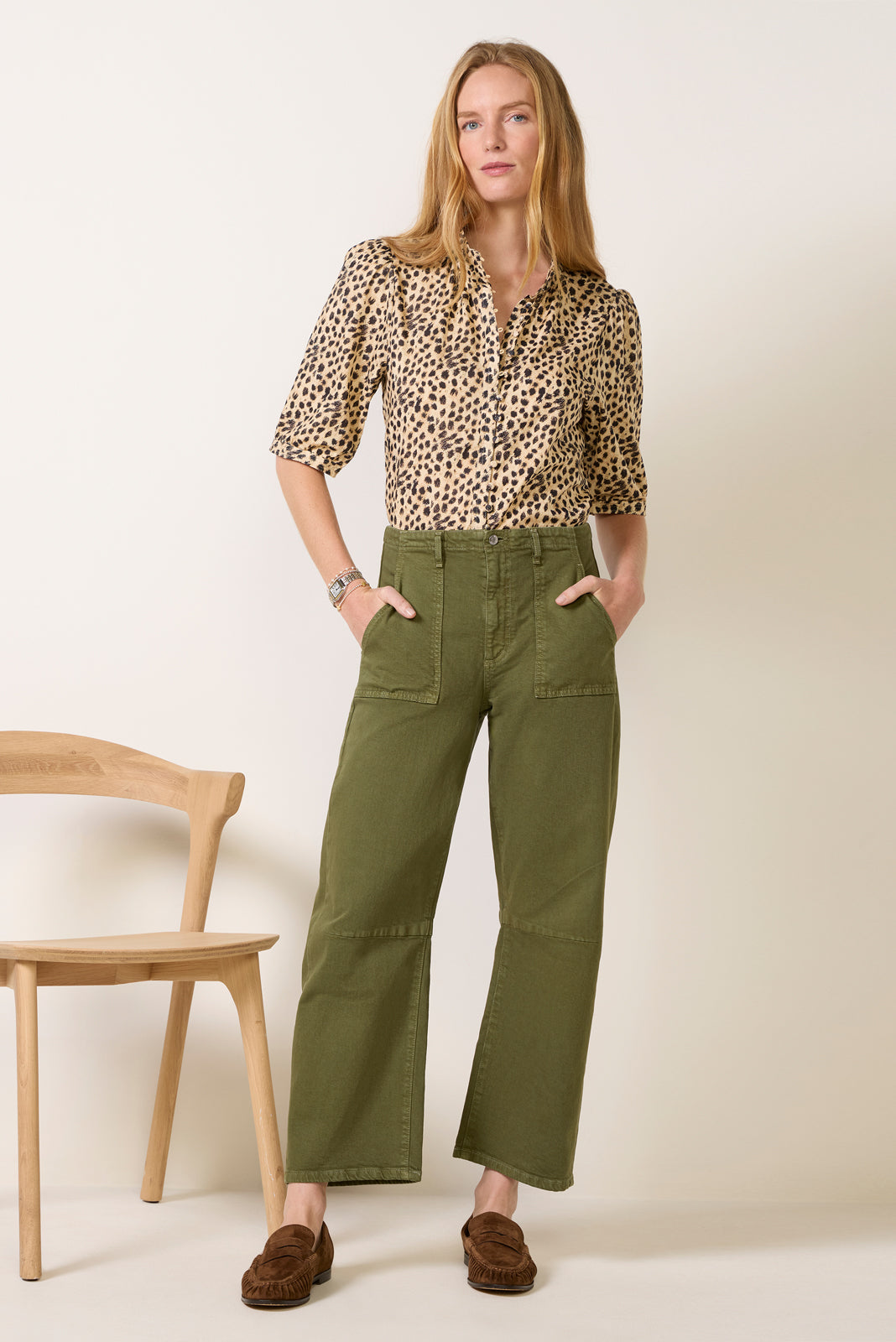 Utility Soft Barrel Jean