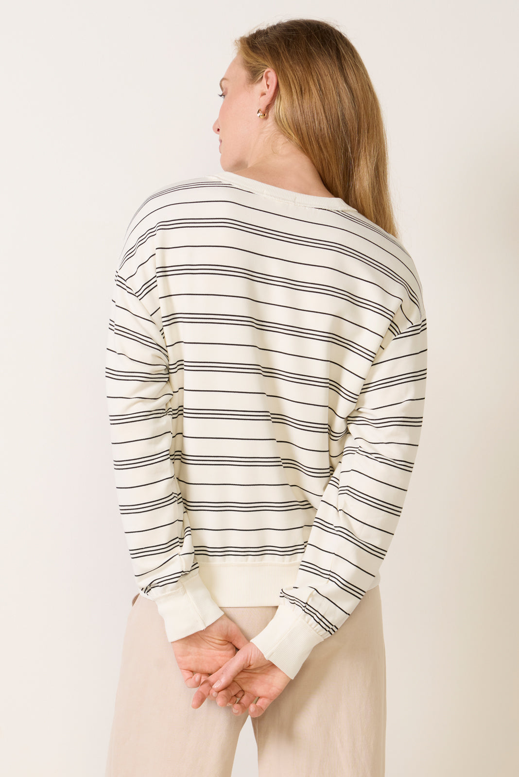 Stand Out Stripe Sweatshirt