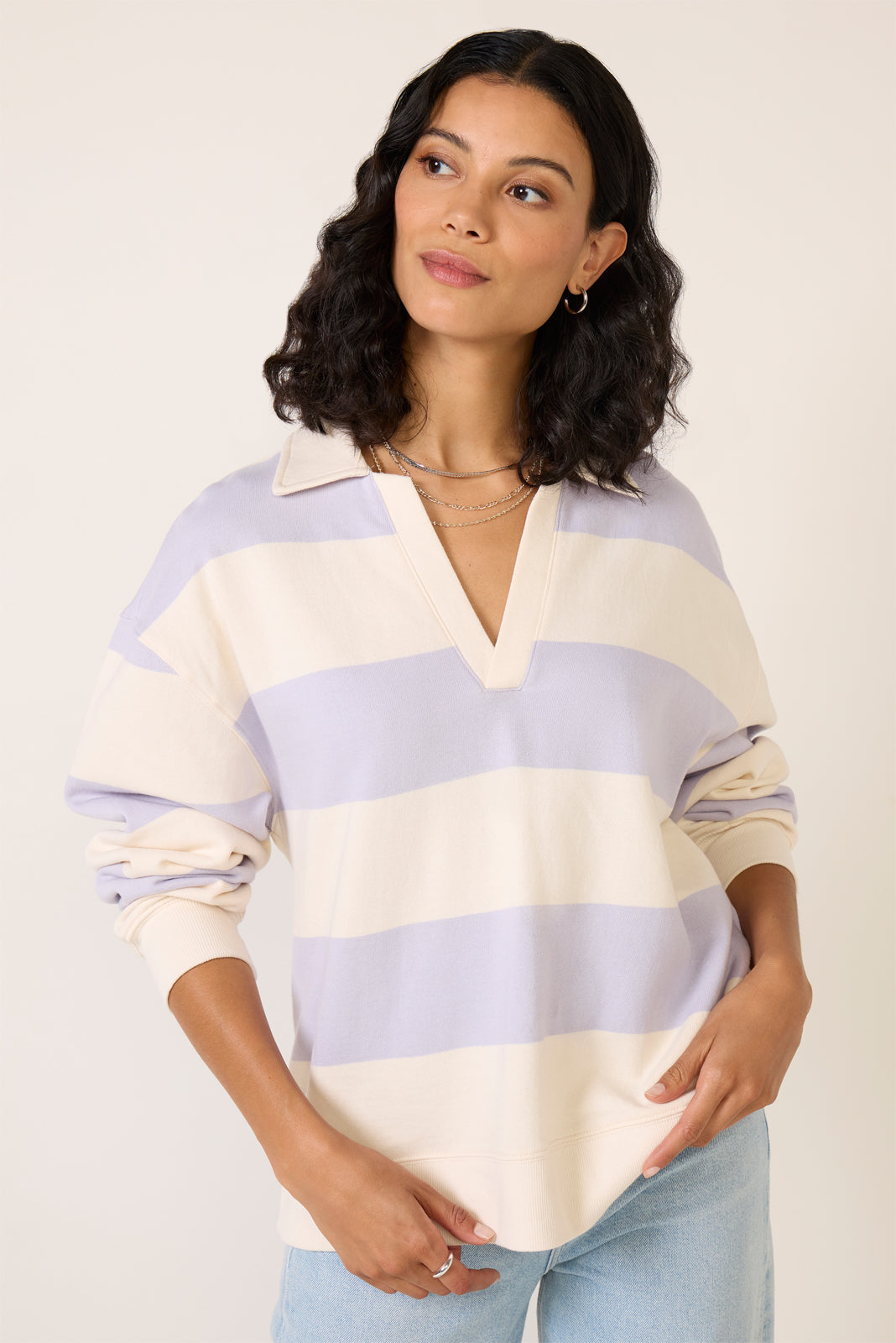 Rugby Henley Sweatshirt