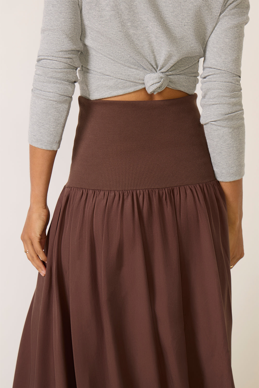 Odessa Knit Waist Maxi Skirt