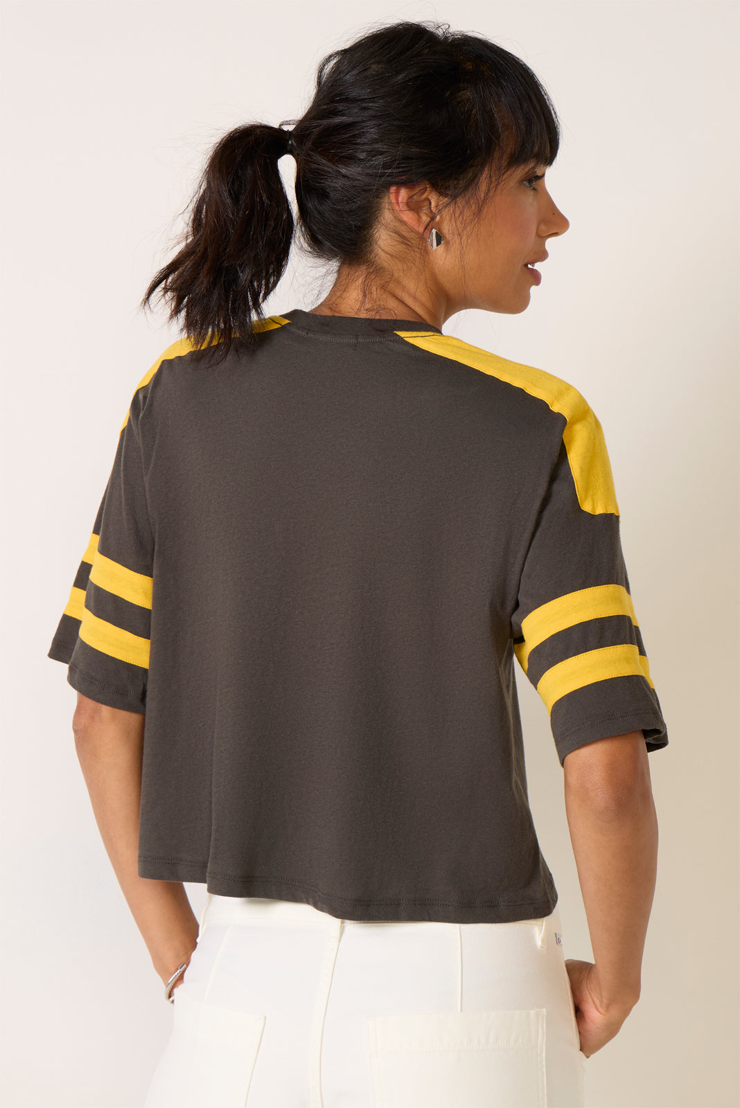 Pittsburgh Steelers Bling Crop Tee