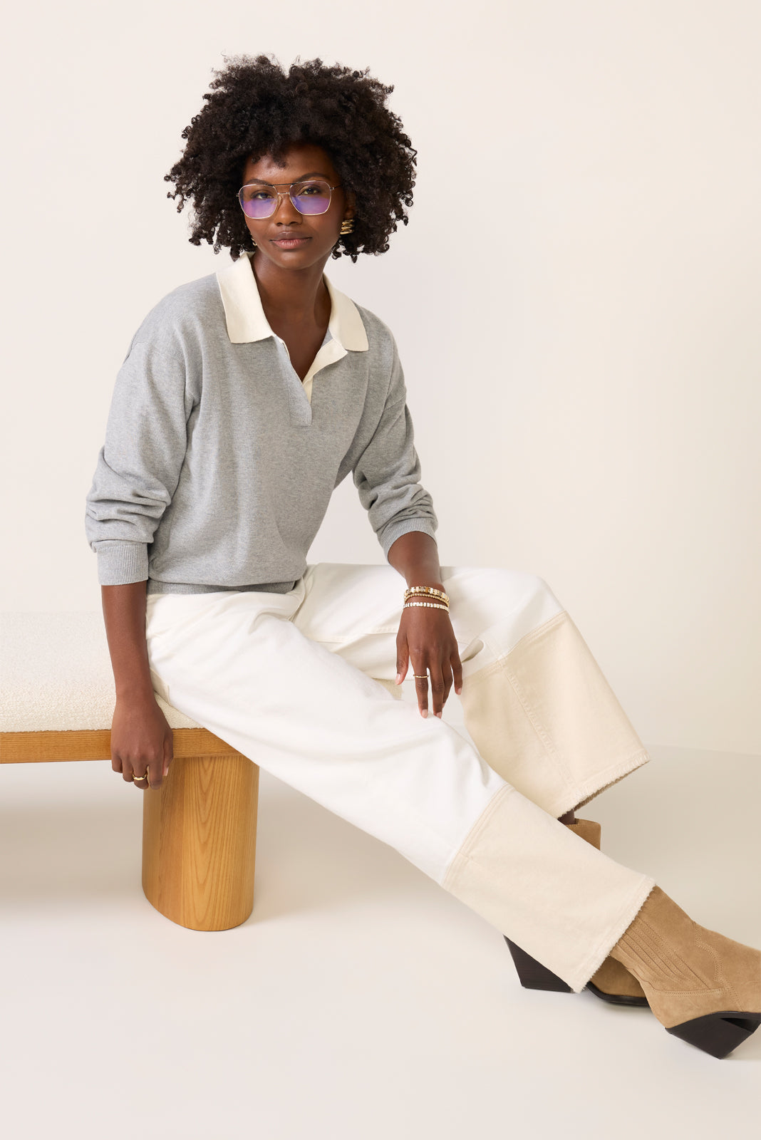 Angelina Polo Sweater