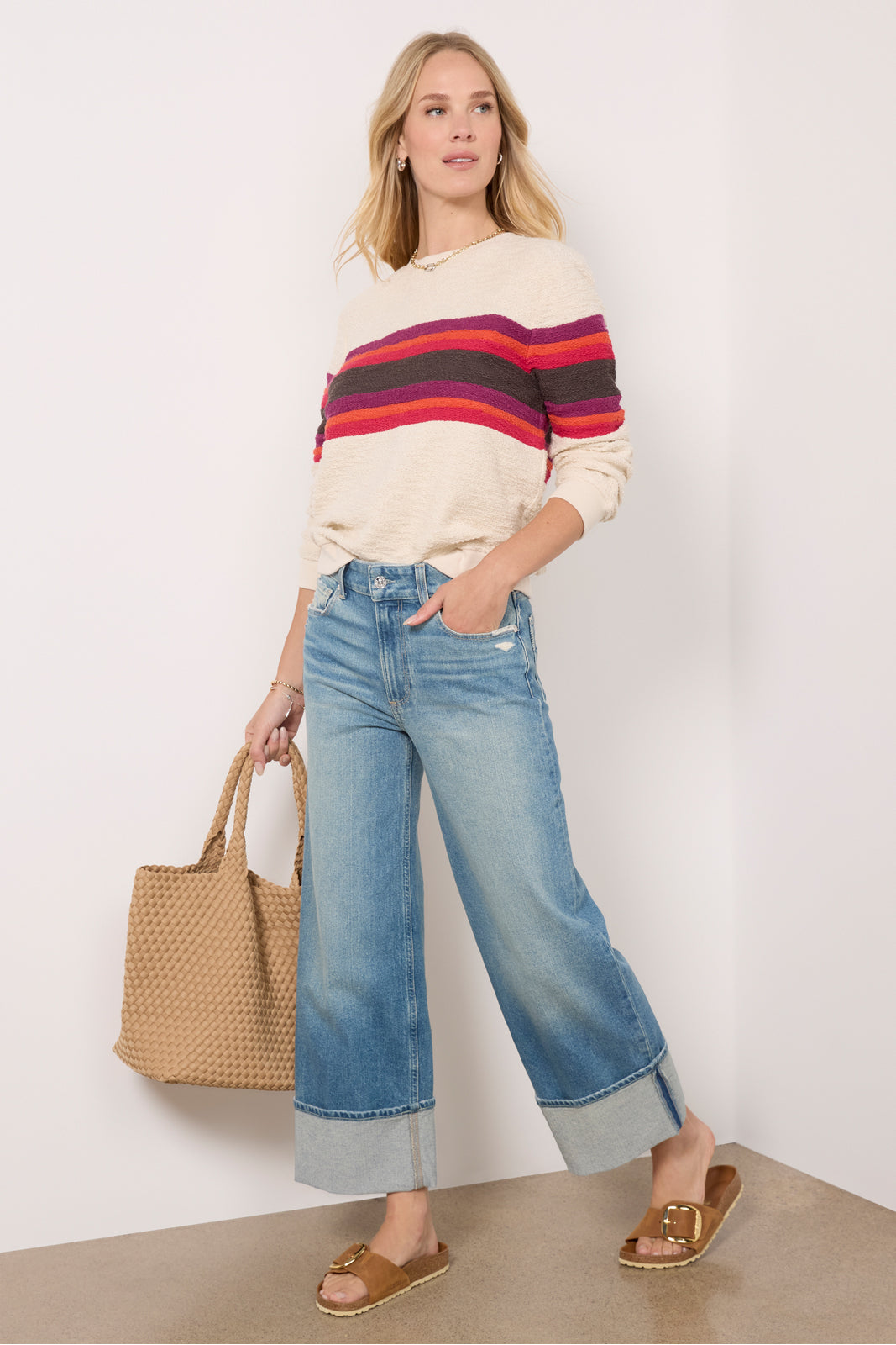 Vista Stripe Pullover
