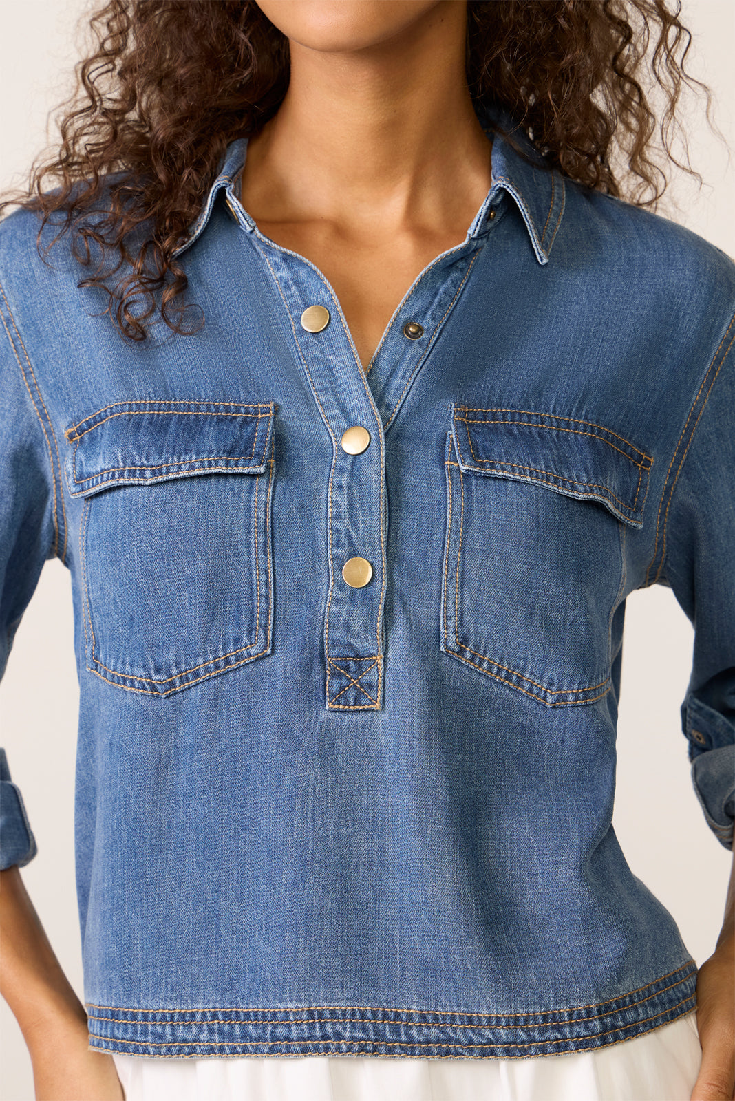 Ports Denim Popover