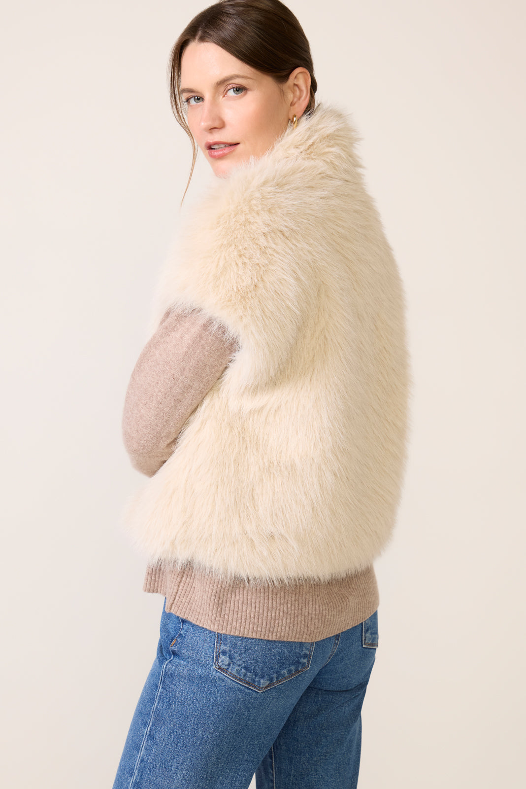 Silky Fur Vest