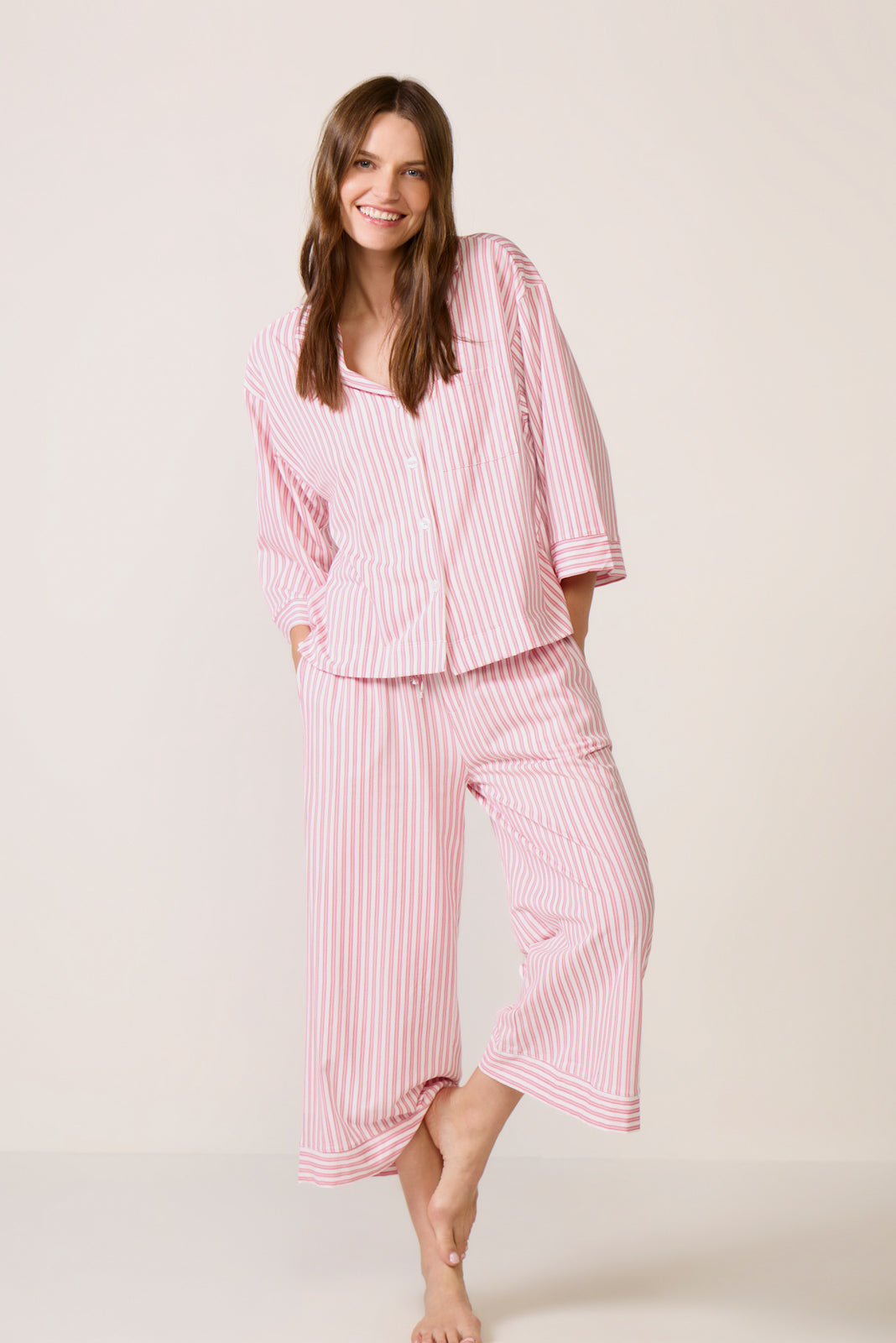 Olivia Wide Leg Pajama Set