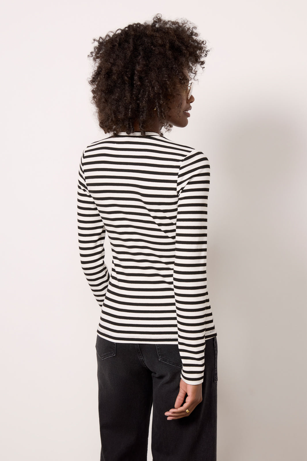 Rilo Lurex Stripe Top