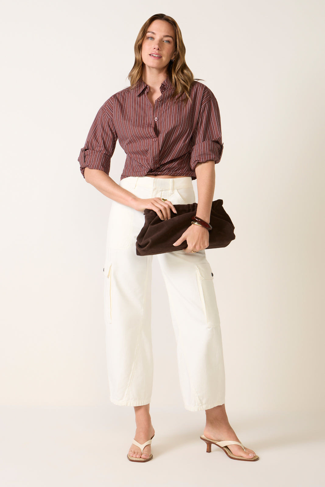 Adam Twist Front Shirting