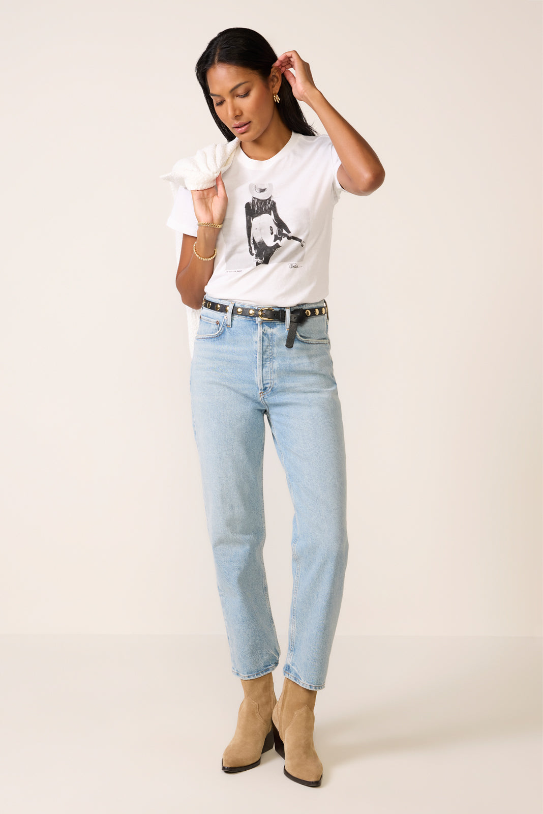 I`m With The Band Mushie Tee