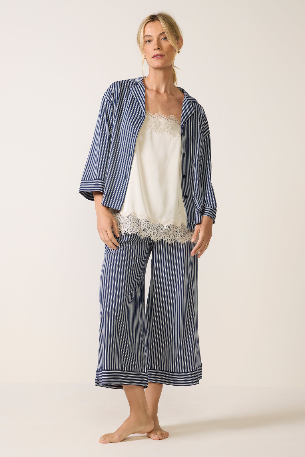 Olivia Wide Leg Pajama Set
