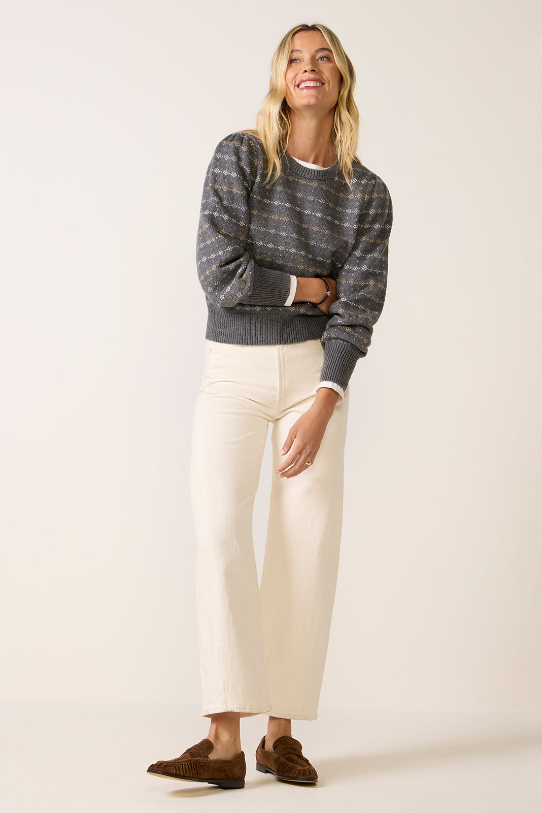 Alma Puff Sleeve Sweater