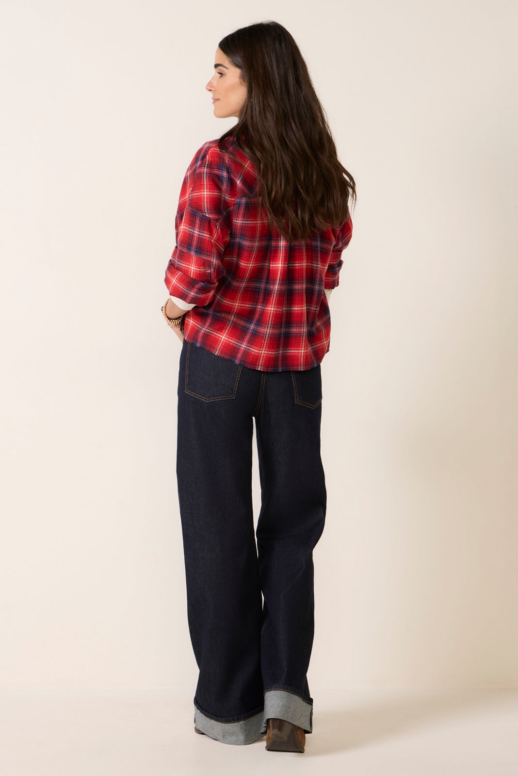 Josie Super High Rise Column Straight Leg
