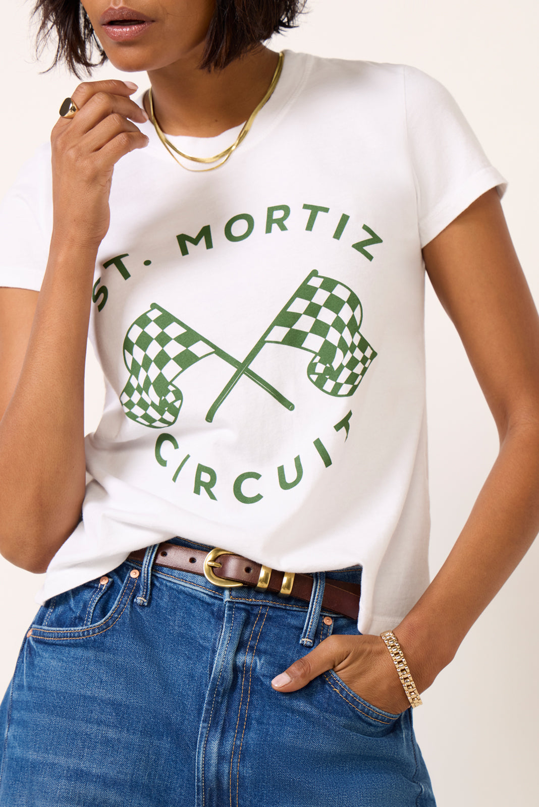 St. Mortiz Circuit Femme Tee