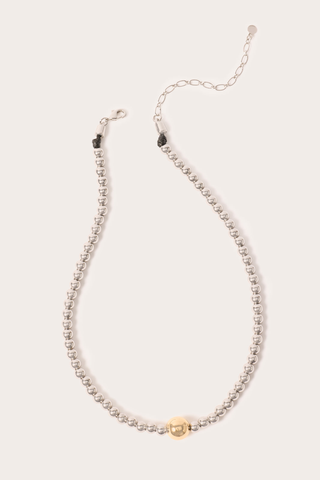 Vada TwoTone Bead Necklace