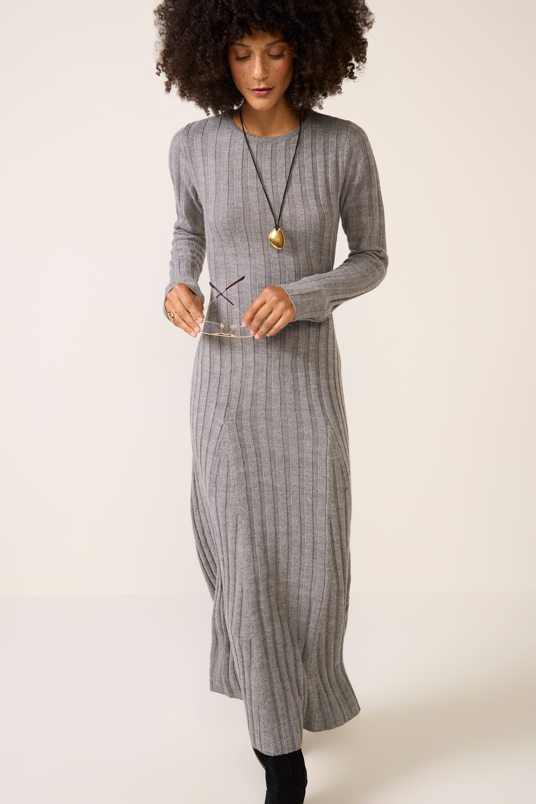 Babysoft Fit n Flare Midi Dress