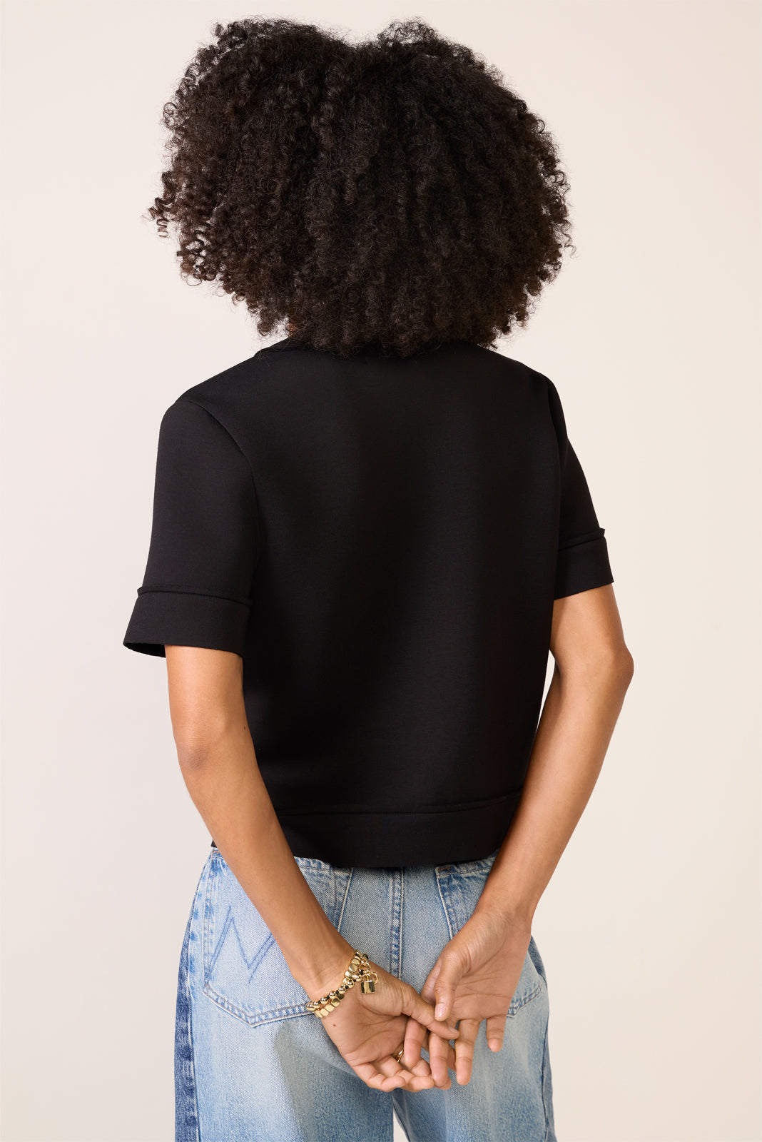 Cindy Short Sleeve Sleek Jacket