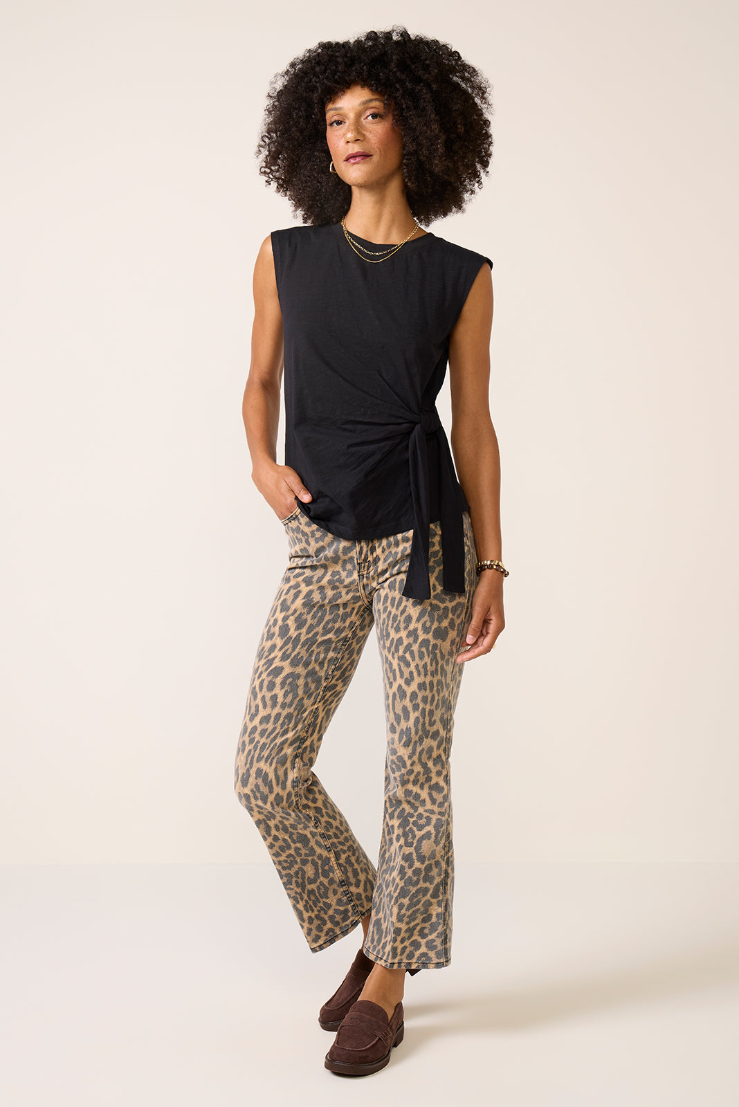 Piper Side Tie Tank Top