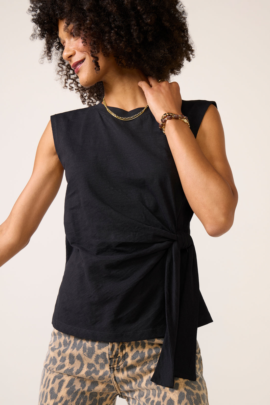 Piper Side Tie Tank Top