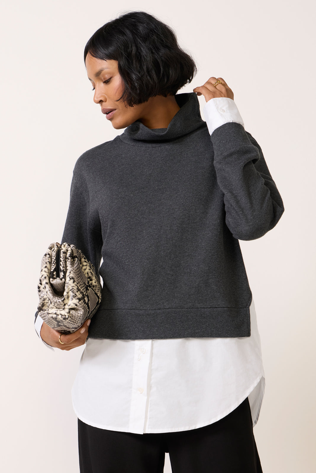 Hannah Twofer Sweatshirt