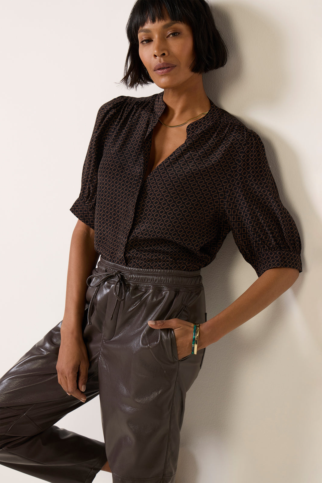 Eden Button Blouse