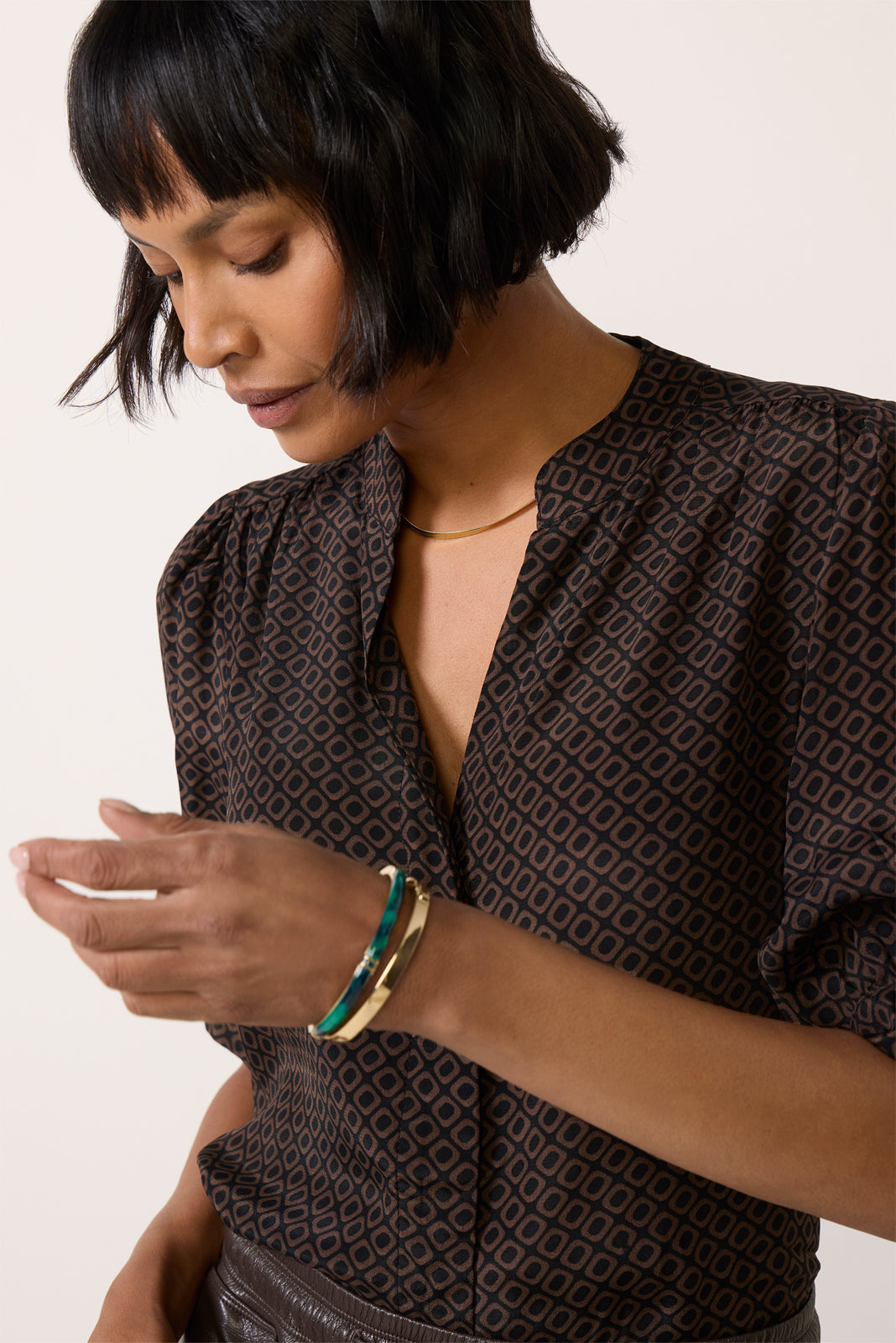 Eden Button Blouse