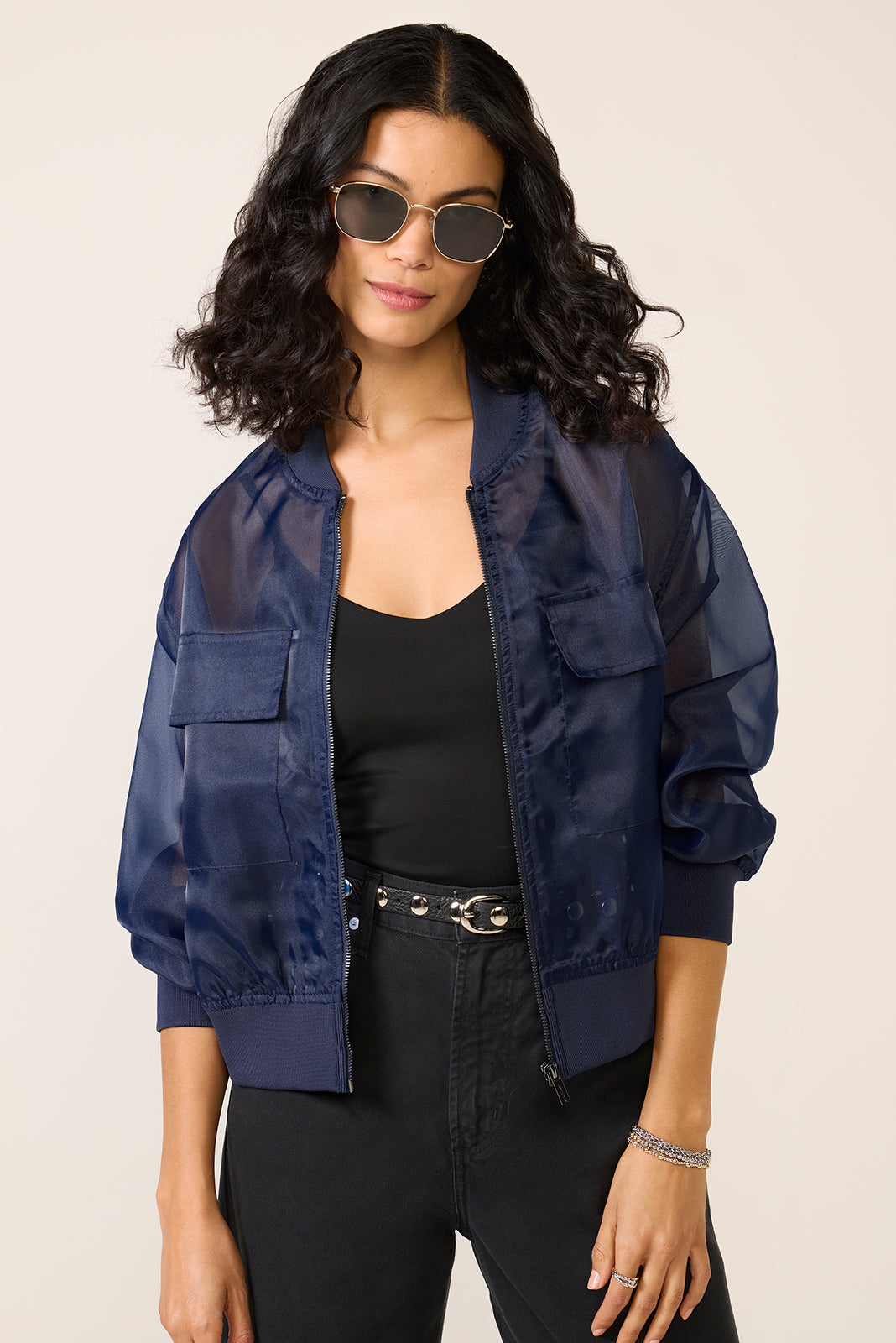 Skyline Organza Bomber