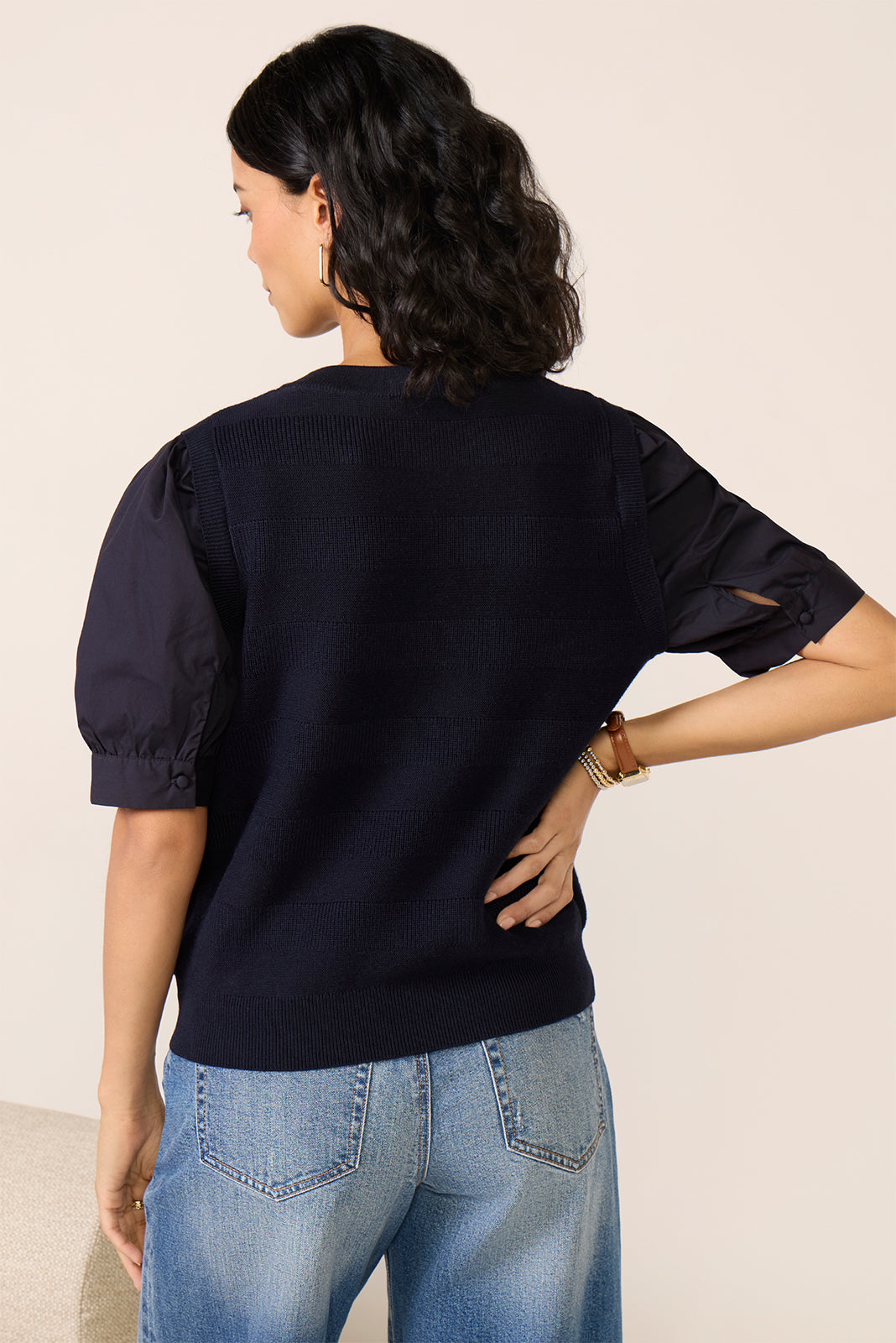 Violet Puff Sleeve TwoFer