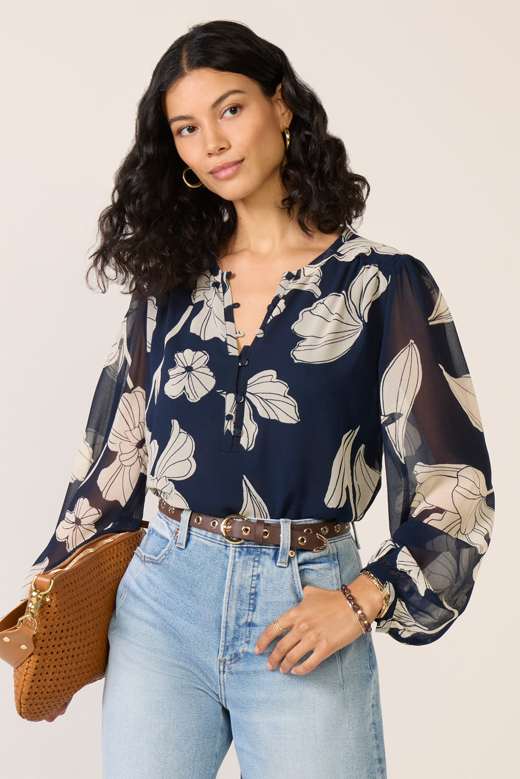 Alanna Chiffon Blouse