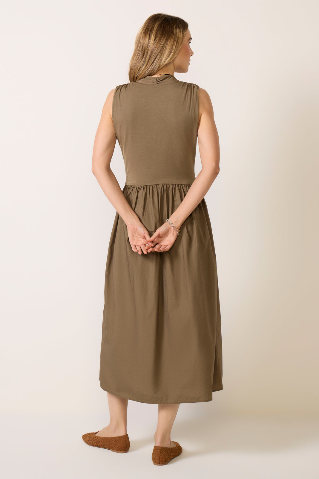 Winnie Mixed Media Dress