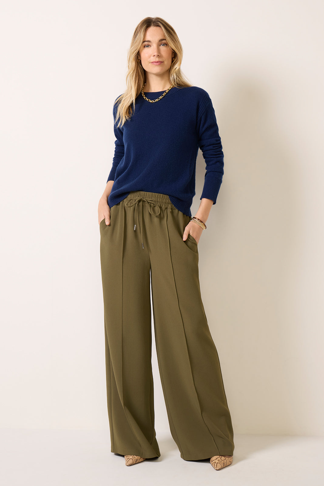 Minka Long Sleeve Cashmere Sweater