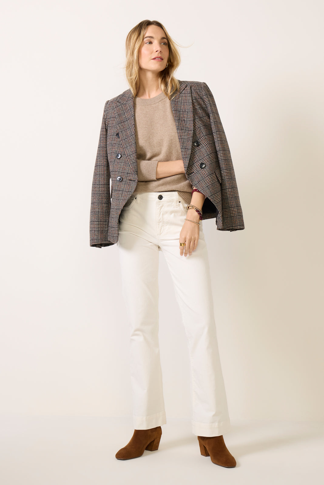 Minka Long Sleeve Cashmere Sweater